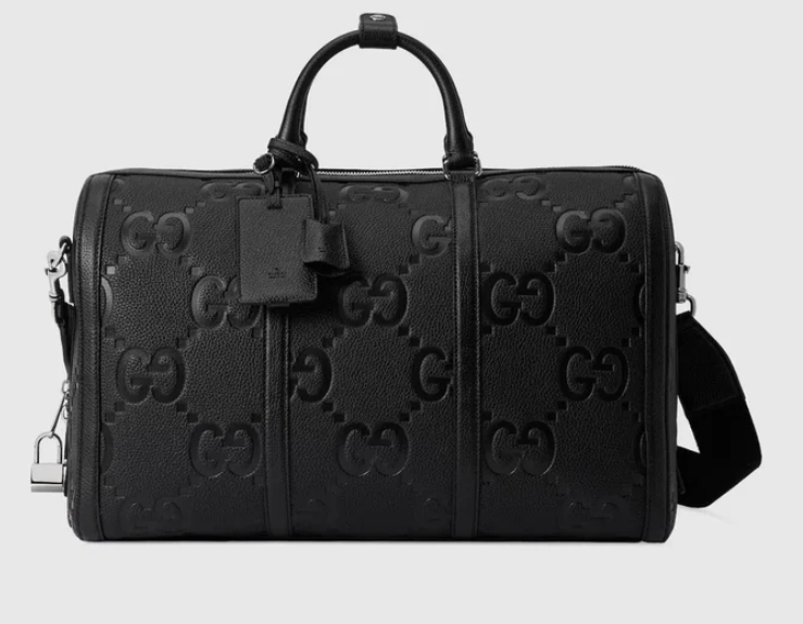 Saccoche Lv noir logo imprimé