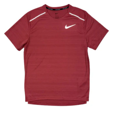 Nike Miler 1.0 T-Shirt - Adobe Red