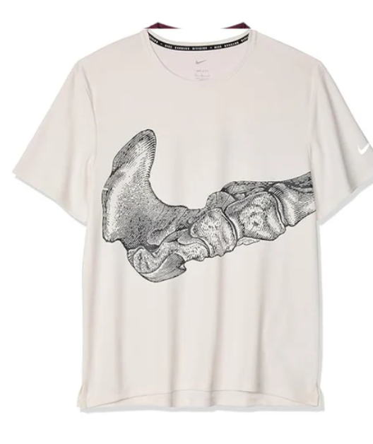 Run Division - T-shirt à imprimé graphique os - WHITE